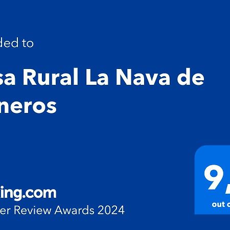 Casa Rural La Nava De Tizneros Esterno foto